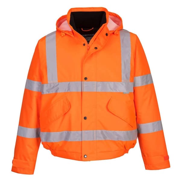 Portwest Hi-Vis vinter bomberjakke til mænd