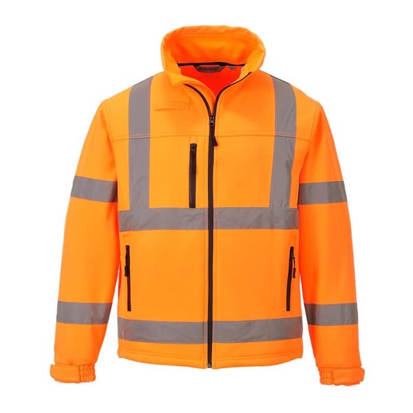 Portwest Herre Classic High-Vis Soft Shell-jakke til mænd