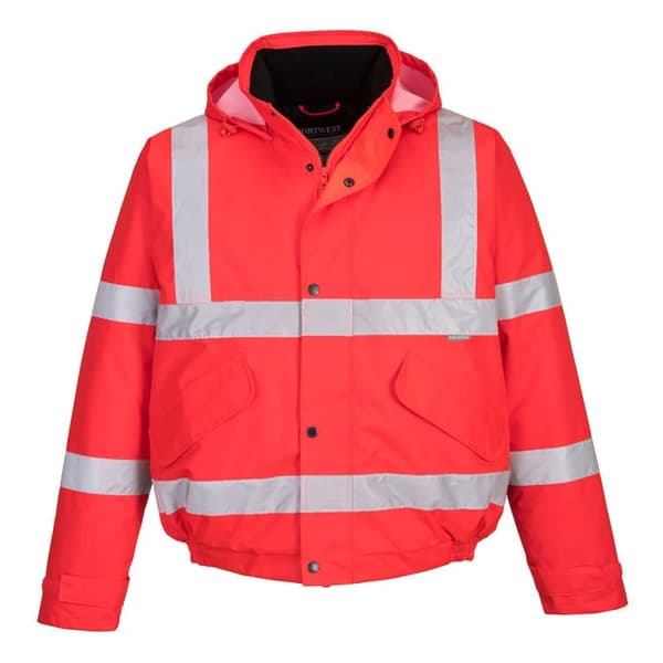 Portwest Hi-Vis vinter bomberjakke til mænd