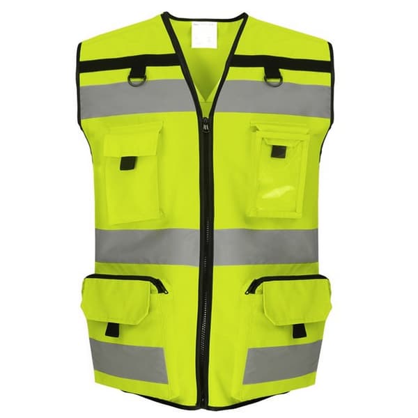 Yoko Unisex Ripstop Hi-Vis værktøjsvest til voksne