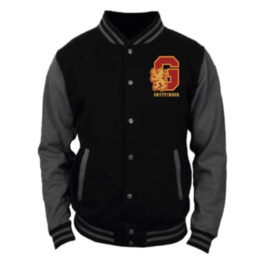 Harry Potter - Svart och grå jacka för män - Gryffindor Potter - S