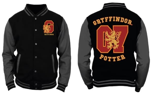 Harry Potter - Svart och grå jacka för män - Gryffindor Potter - S