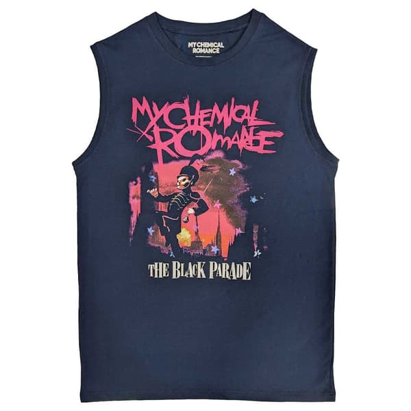 My Chemical Romance Tank Top Muscle T Shirt Black Parade March Official Unisex