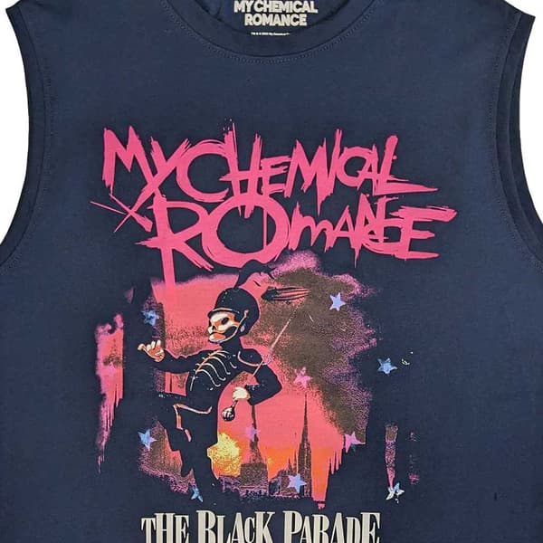 My Chemical Romance Tank Top Muscle T Shirt Black Parade March Official Unisex