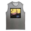 Miniatyrbild 4 av 4: Eagles Tank Top Muscle T Shirt Hotel California Logo Official Unisex Grey