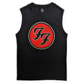 Miniatyrbild 4 av 4: Foo Fighters Tank Top Muscle T Shirt FF Band  Logo Official Unisex Black