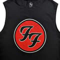 Miniatyrbild 2 av 4: Foo Fighters Tank Top Muscle T Shirt FF Band  Logo Official Unisex Black