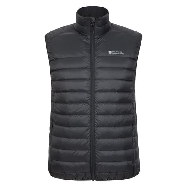Mountain Warehouse Mens Featherweight II Gilet Black XXS