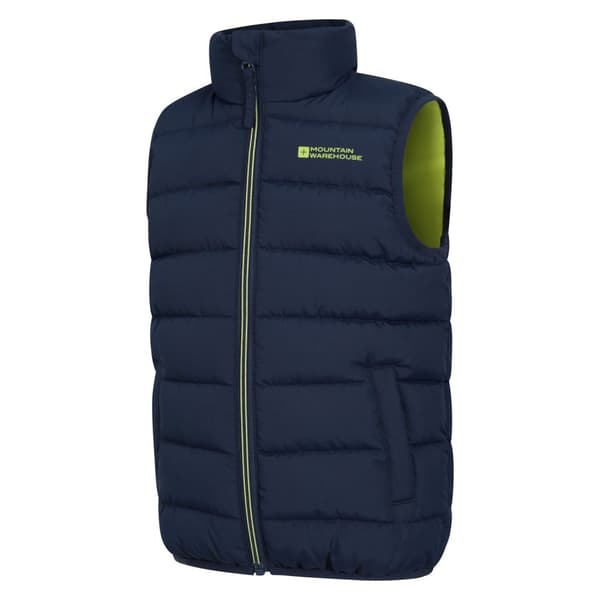 Mountain Warehouse Barn/Kids Rocko Plain Vadderad Gilet