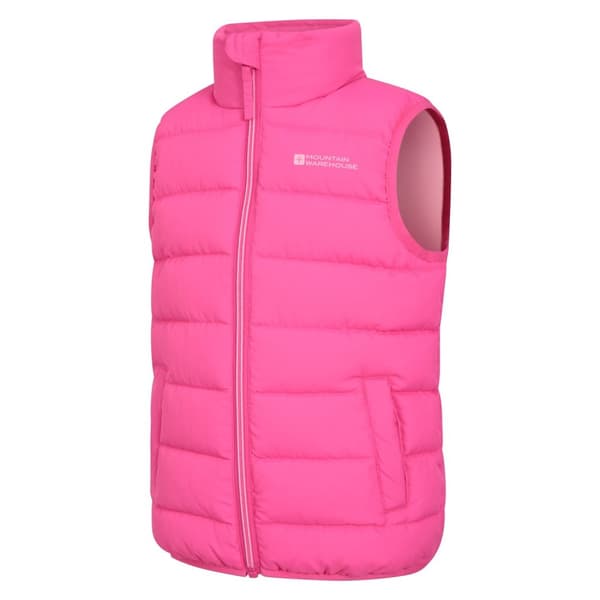 Mountain Warehouse Barn/Kids Rocko Plain Vadderad Gilet