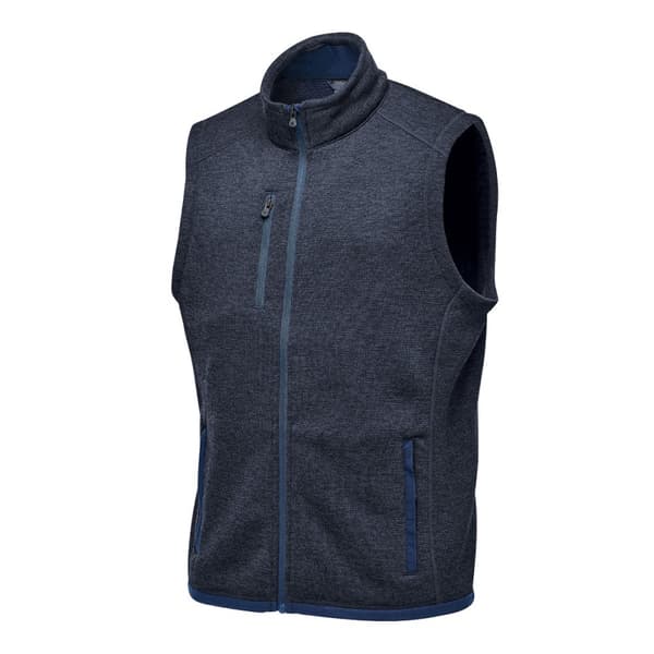 Stormtech Herr Avalante Gilet med hel dragkedja i stickad värme