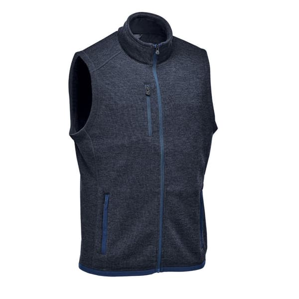 Stormtech Herr Avalante Gilet med hel dragkedja i stickad värme