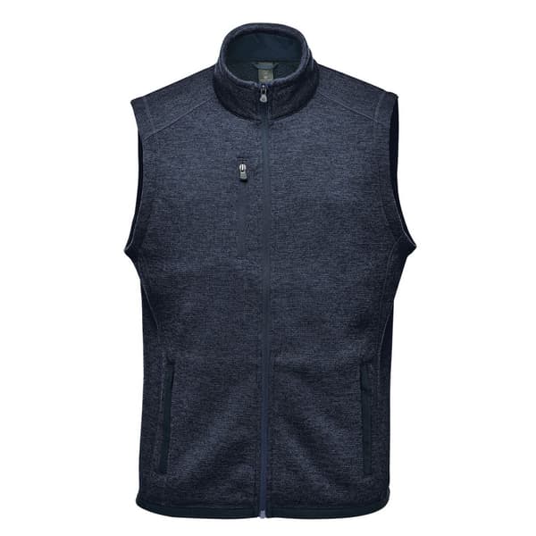 Stormtech Herr Avalante Gilet med hel dragkedja i stickad värme