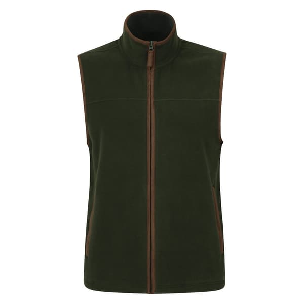 Mountain Warehouse Mens Rove Fleece Gilet Green S
