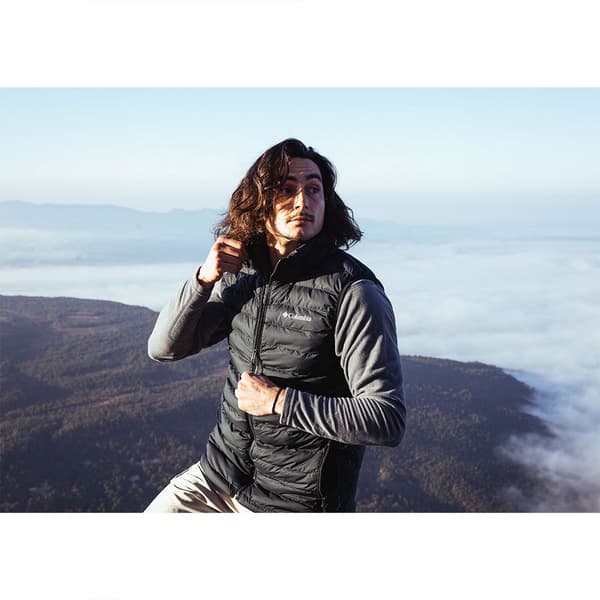 Columbia Vest Powder Lite Sort M Mand