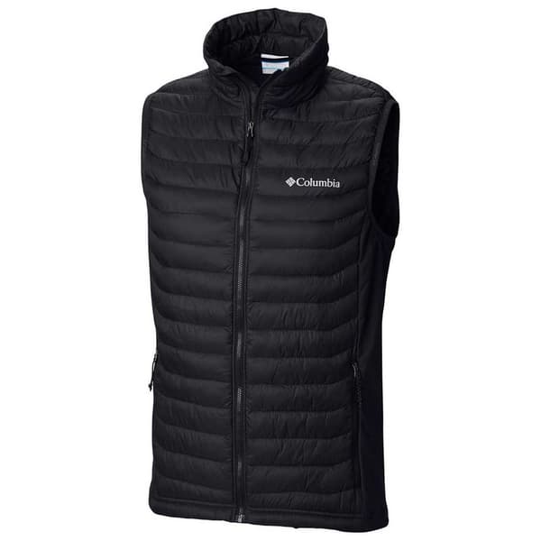Columbia Vest Powder Pass Sort L Mand