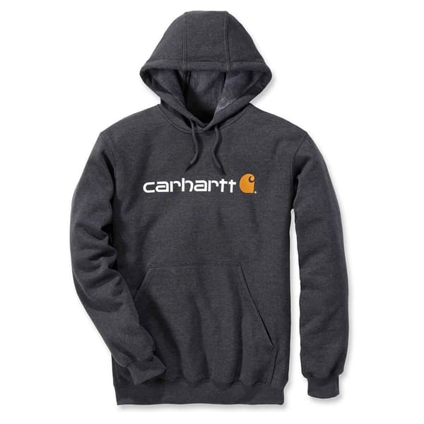 Carhartt Loose Fit Hoodie Logo Grå L
