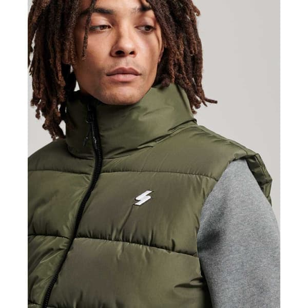 Superdry Vest Sports Grøn S Mand