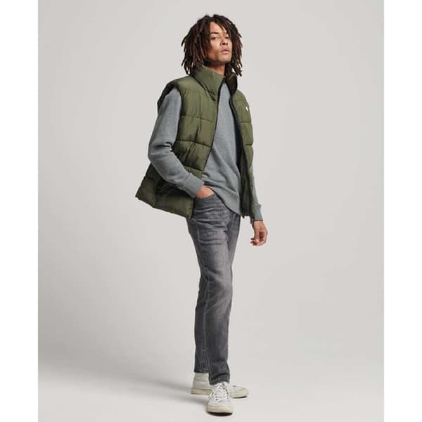 Superdry Vest Sports Grøn S Mand