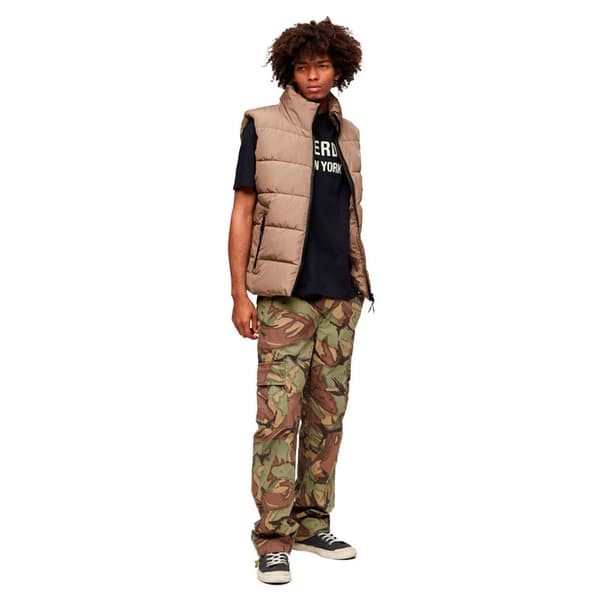 Superdry Väst Sports Brun M Man