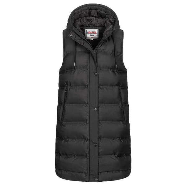 Lonsdale Vest Moonzie Sort M Kvinde