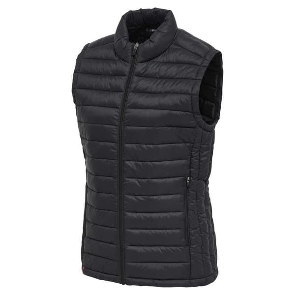Hummel Vest Red Quilted Sort S Kvinde