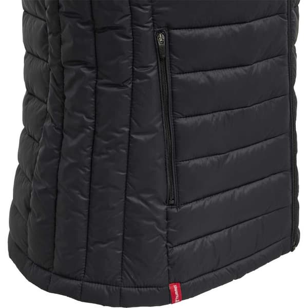 Hummel Vest Red Quilted Sort S Kvinde