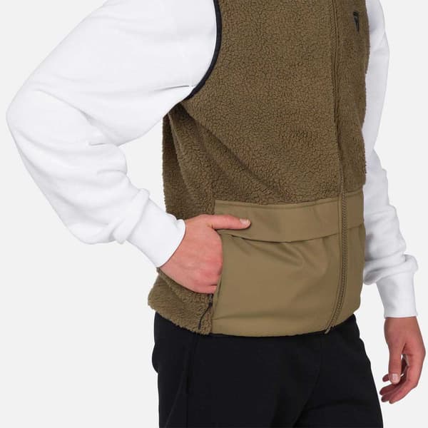 Rossignol Vest Fleece Brun M Mand