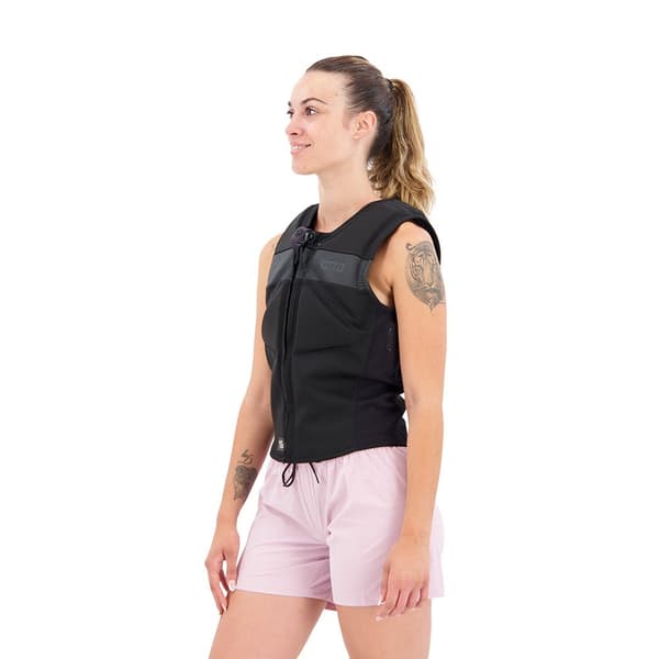 Ion Skyddsväst Vector Amp Front Zip Svart L