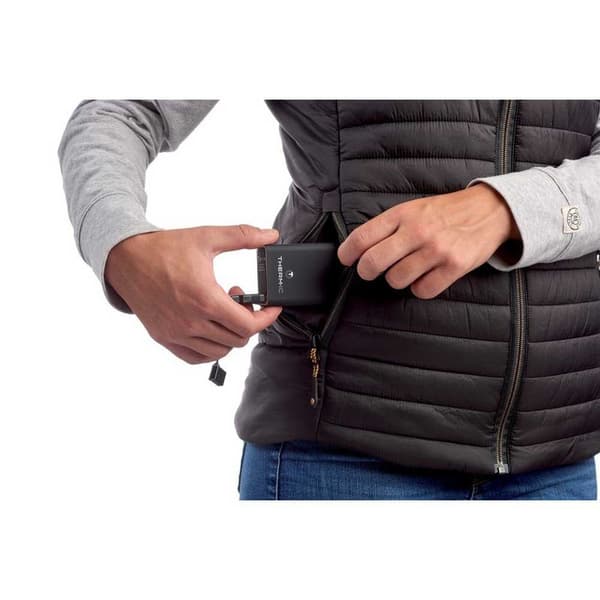 Therm-ic Uppvärmd Väst Powerheat Svart XL Man