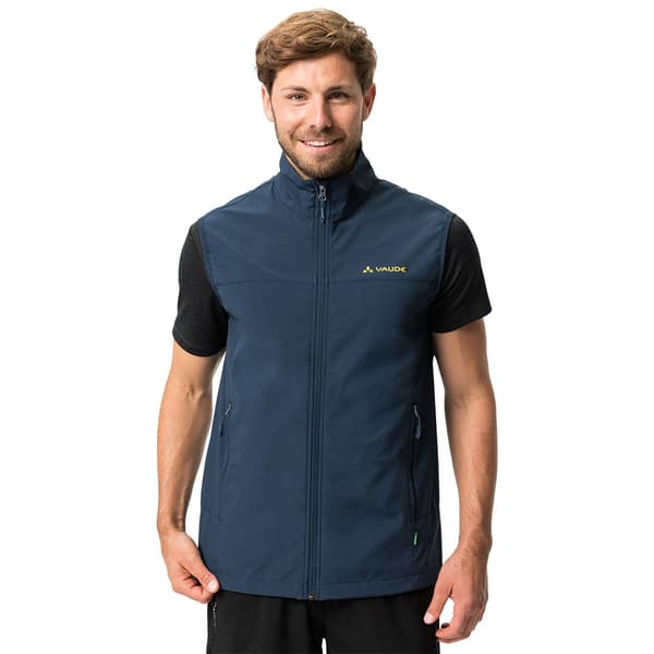 Vaude Vest Hurricane Iii Blå L Mand