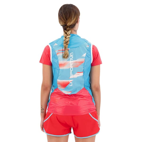 La Sportiva Vest Briza Windbreaker Rød,Blå S Kvinde