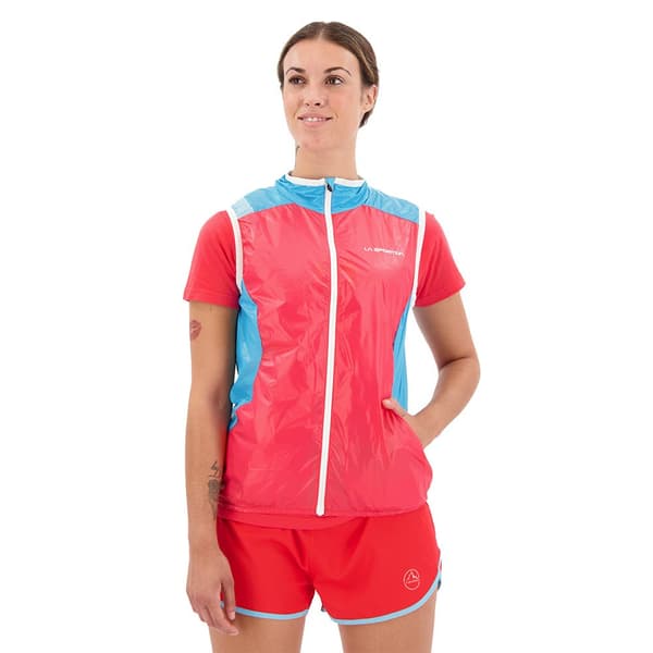 La Sportiva Vest Briza Windbreaker Rød,Blå S Kvinde