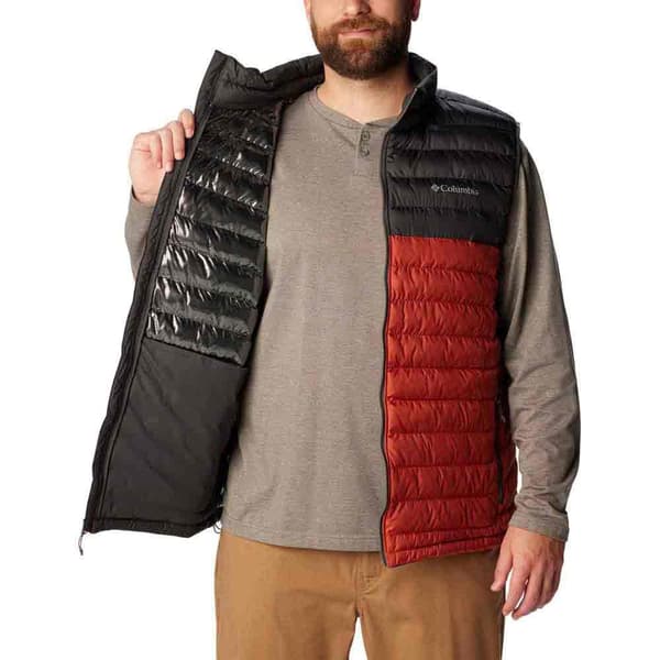 Columbia Vest Powder Lite™ Rød S Mand