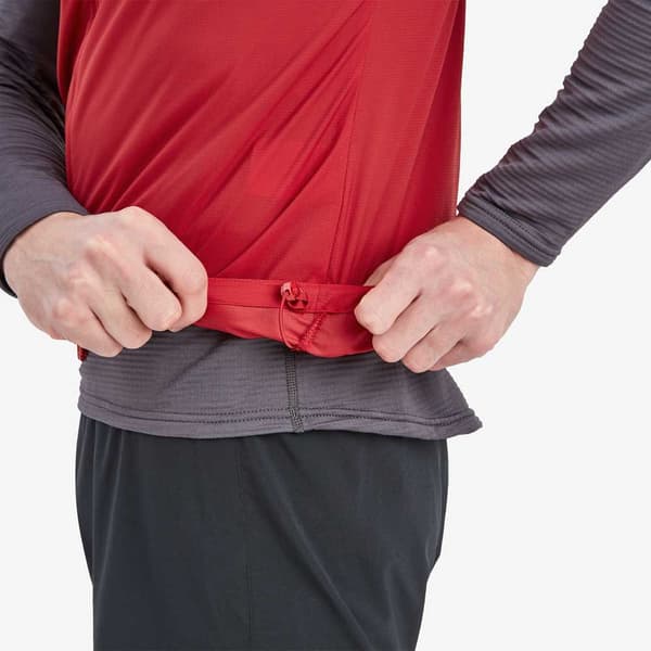 Montane Vest Feather Lite Rød M Mand