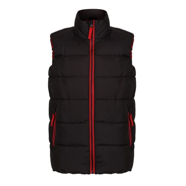 Regatta Childrens/Kids Scholar Thermal Body Warmer Black/Classic Red 9-10 Years