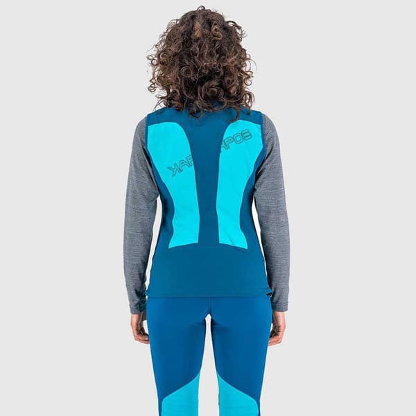 Karpos Vest Parete Vest Blå L Kvinde