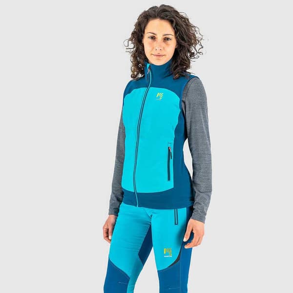 Karpos Vest Parete Vest Blå L Kvinde