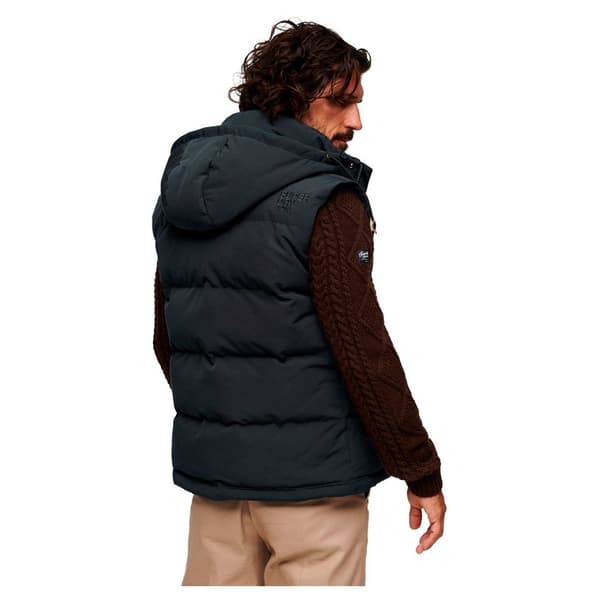 Superdry Dunväst Everest Blå M Man