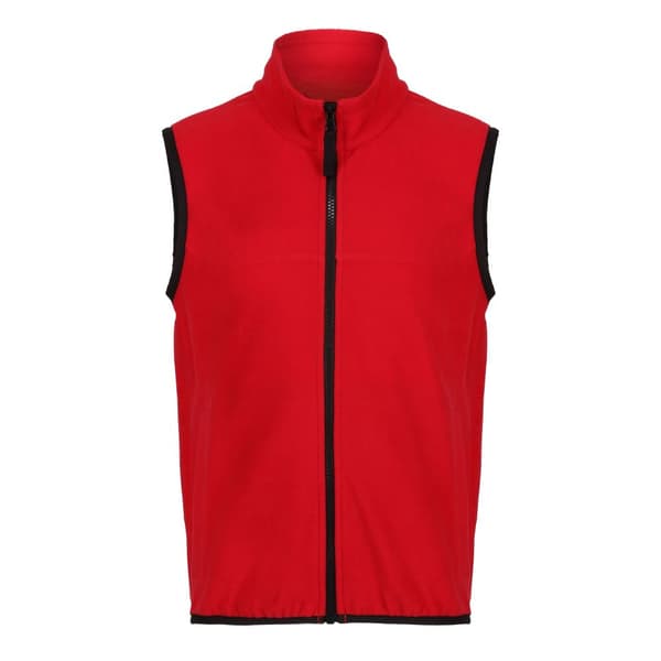 Regatta Childrens/Kids Microfleece Body Warmer Classic Red 3-4 Years