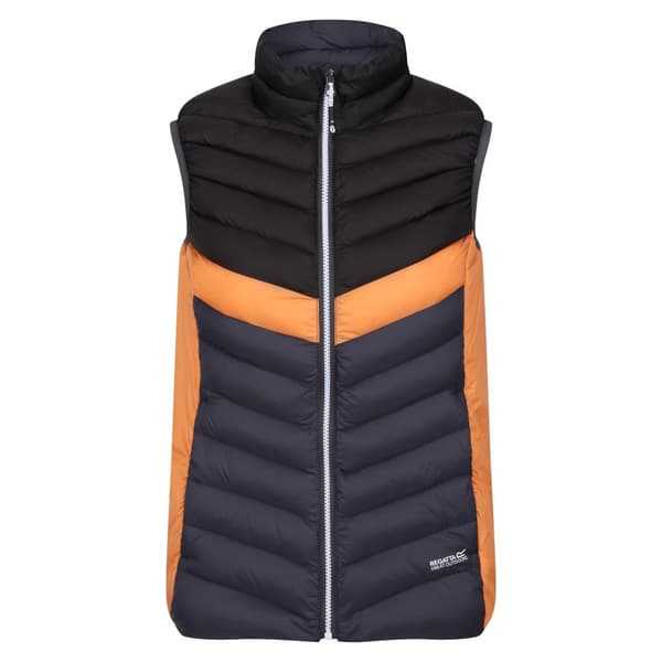 Regatta Dam/Lady Harrock II Baffled Gilet Seal Grey/Black 10 UK