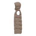 Miniatyrbillede 3 af 3: Pieces Lang Vest Jamilla Brun S Kvinde