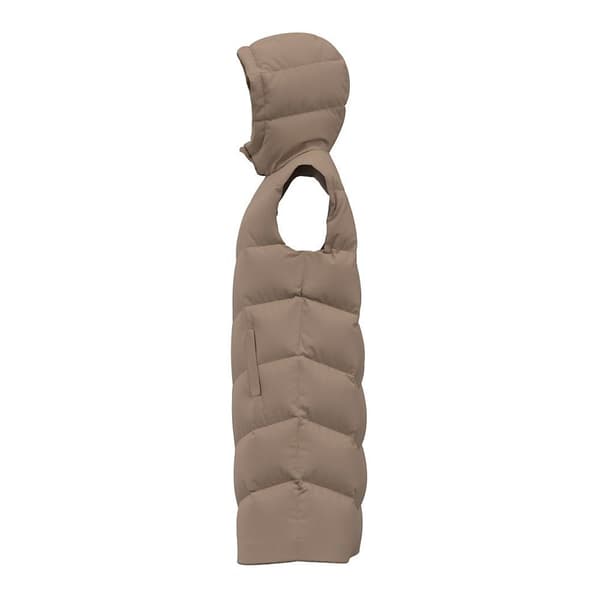 Pieces Lang Vest Jamilla Brun S Kvinde