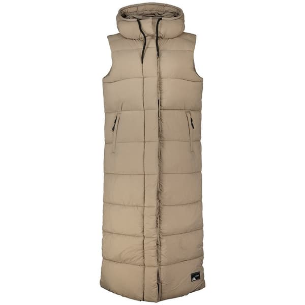 Superdry Dunväst Ripstop Longline Beige S Kvinna