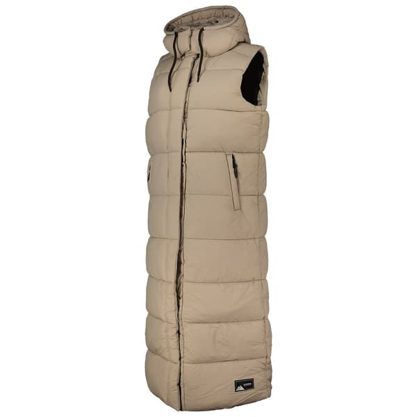 Superdry Dunväst Ripstop Longline Beige S Kvinna