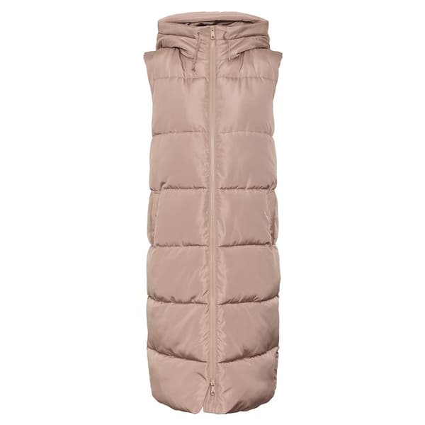 Vero Moda Vest Ligaane Beige S Kvinde