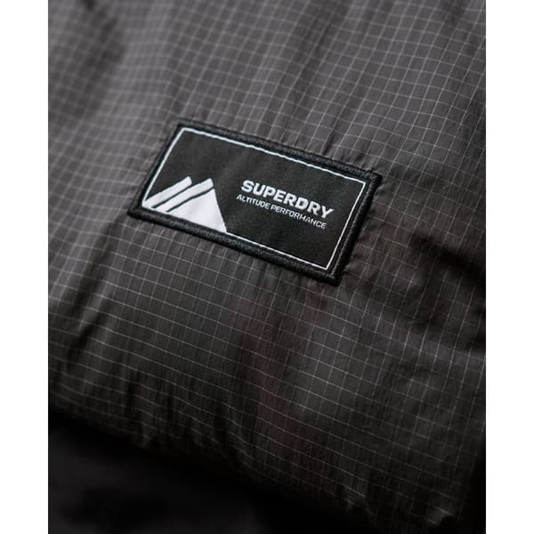 Superdry Dunväst Ripstop Longline Grå XS Kvinna