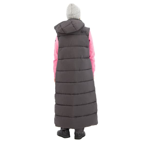 Superdry Dunväst Ripstop Longline Grå XS Kvinna
