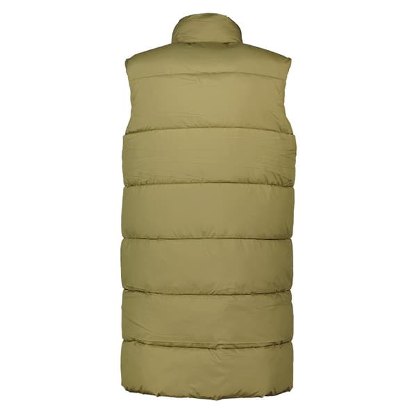 Superdry Väst Studios Longline Quilted Grönt XS Kvinna