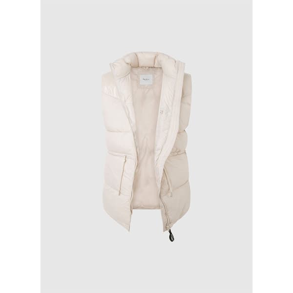 Pepe Jeans Vest Sarah Beige L Kvinde